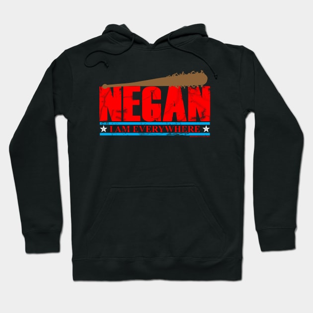 Negan I am everywhere Hoodie by doombxny1